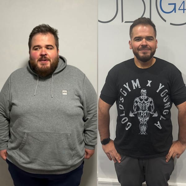 Muscle gain transformation Liverpool PT